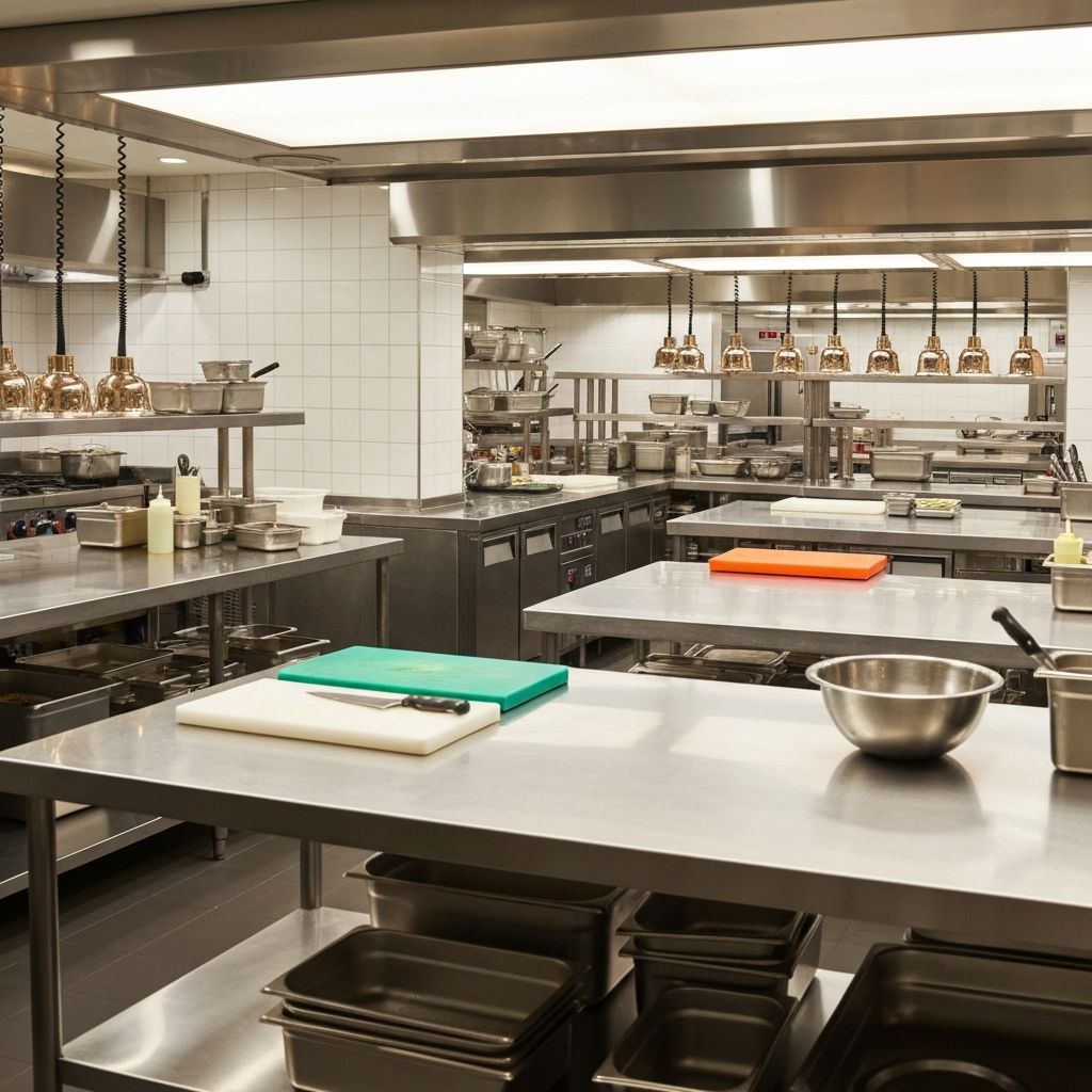 Work Tables & Prep Stations